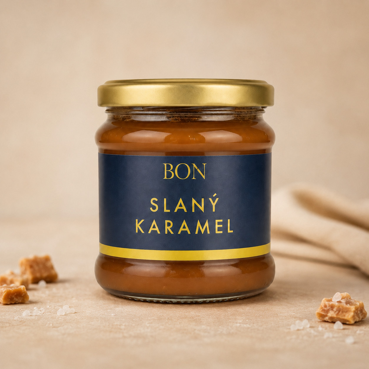 Slaný karamel - kartón 12 ks – Obrázok 2